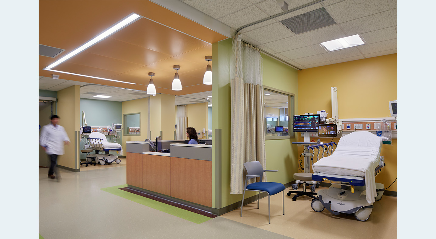 Redwood City Hospital Interiors